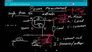 power measurement in three phase system [upl. by Soelch]