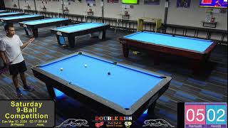 Weekly 9 Ball Handicap Tournament 090324 Main Table [upl. by Soiritos487]