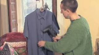 How to Iron Mens Dress Shirts  How to Steam Synthetic Fiber Dress Shirts [upl. by Aivatnohs]