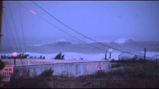 Raw Big Waves Pound Jersey Shore [upl. by Kerwon]