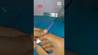 pen gun kaise banaye how to make pen gun short [upl. by Gonagle]