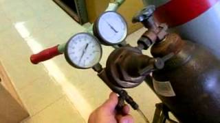 How to Use a Pressure Regulator on a Compressed Gas Cylinder [upl. by Loesceke717]