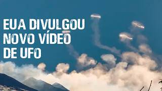 DEPARTAMENTO DE DEFESA DOS EUA DoP DIVULGA VÍDEO DE UFO EM VULCÃO [upl. by Neirbo]