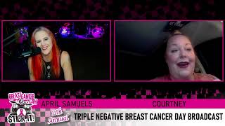 Courtney  Triple Negative Breast Cancer Survivor TNBC Broadcast 2024 [upl. by Terence99]