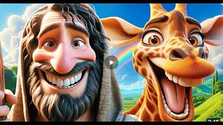 Noahs Ark AI Animation  Short Film [upl. by Anatol483]