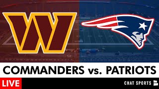 Commanders vs Patriots Live Streaming Scoreboard  Free PlayByPlay  Free Commanders Live Stream [upl. by Euqinomod810]