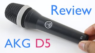 AKG D5 Review and Microphone Test [upl. by Cavit]