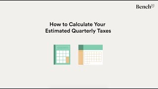 How To Calculate Estimated Tax Payments [upl. by Anavahs]