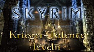 SkyrimGuide KriegerTalente leveln [upl. by Adnawuj]