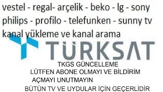 Uydu Alıcılarda Türksat TKGS Nasıl Yapılır [upl. by Latsyrk368]