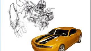 BUMBLEBEE  Speed Painting by Nico Di Mattia [upl. by Sou]