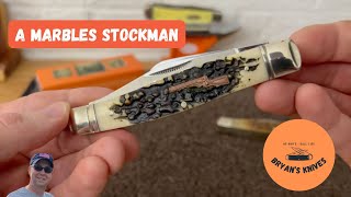 A Marbles Large Stockman vs a Case Large Stockman Terrysknivesandmanstuff [upl. by Anilrahc419]