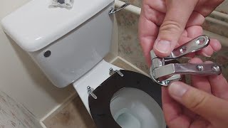 135 How to  Can a Wooden Toilet Seat be Repaired Successfully [upl. by Kristofor]