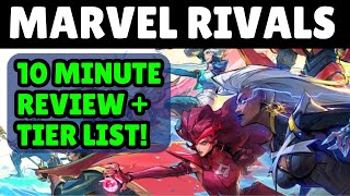 MARVEL RIVALS PostBeta Review  Tier List [upl. by Sset248]