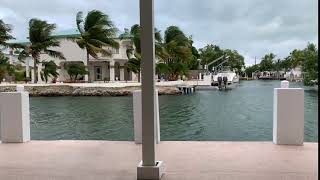 Creekside Inn looking towards The Mar Bar in Tavernier [upl. by Eilrak429]