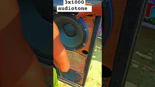 Audio tone 3000 watt speaker Bass ka Baap ✅ pankajdj dj djspeaker shorts HimanshuDjVlogs7307 [upl. by Delija218]