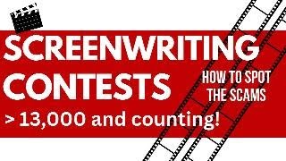 Screenwriting Contests Over 13000 and counting [upl. by Jillayne]