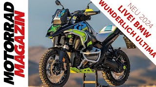 Neu und neon Wunderlich Ultima – Die BMW R 1300 GS bestückt mit Reisezubehör und neuem BOS Auspuff [upl. by Refinneg46]