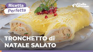 TRONCHETTO di NATALE SALATO l’antipasto perfetto per le feste 🎄🪵🎅 [upl. by Reine491]