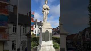 ‘Chesham Memorial’ travel chesham war lestweforget ww1 soldier poppy [upl. by Etnovad]