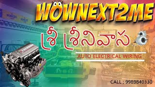 SRI SRINIVASA AUTO ELECTRICAL WIRING NALGONDA  WOWNEXT2ME [upl. by Yelime]