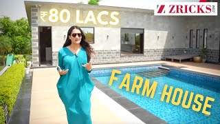 🔥 ₹80 Lacs 😱 FARMHOUSE in Delhi NCR [upl. by Eilojne]