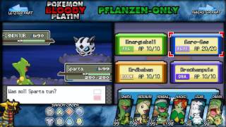 Pokemon Bloody Platin  63  PflanzenOnly Durch den Kahlberg [upl. by Ynotna]