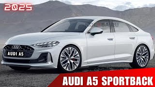 2025 Audi A5 Sportback  First Look  PHEV Hybrid  Renderings  MLB EVO  S5 Sportback [upl. by Jeanna]