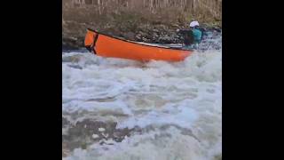 Upper Findhorn JCB rapid Canoe [upl. by Monica258]