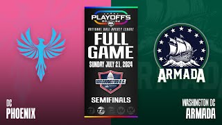 NBHL Washington DC Tier 2 Playoffs Washington DC Armada vs DC Phoenix Gm 2 FG 07212024 [upl. by Seiuqram]