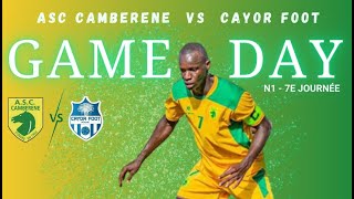 ASC CAMBERENE vs CAYOR FOOT en direct  1er mitemps [upl. by Graniela761]