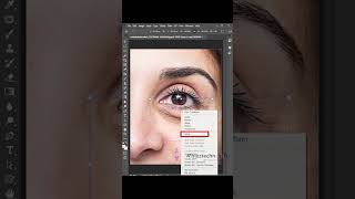 How to Remove Eye Bags with the help of Photoshop [upl. by Opaline]