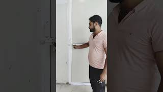 aluminiumdoordesign ACP sheet doorall aluminium covering working ♥️ short video viral 📞👍 [upl. by Yelhs]