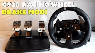 BRAKE FIX  Logitech G920 Brake Pedal Mod [upl. by Akcimat]