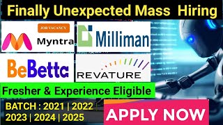 Finally Revature Mass Hiring Started  Direct Test Hiring  OFF Campus Drive 2024  2023 Batch [upl. by Solange]