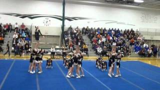 Templeton Middle School 8th Grade Cheerleaders  2012 Bring on the Heat Competition [upl. by Brier]