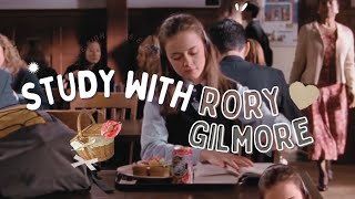 study with rory gilmore  chilton rory gilmore girls edition ౨ৎ with countdown [upl. by Benedict]