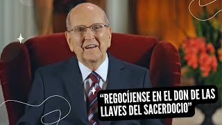 Russell M Nelson  Regocijarse en las llaves del Sacerdocio  Conferencia General 2024 [upl. by Fraser238]