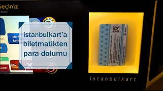 Biletmatikten İstanbulkartınıza Kolayca Yükleme Yapabilirsiniz [upl. by Rokach]