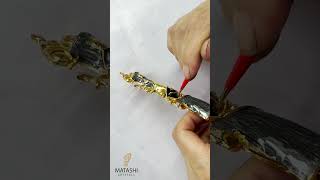 Matashi Mezuzah art trending handmade howitsmade mezuzah design love beautiful matashi [upl. by Esilrac]