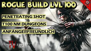 Rogue Penetrating Shot Build nur mit Legendarys  ANFÄNGERFREUNDLICH  Diablo 4 [upl. by Ahcatan789]