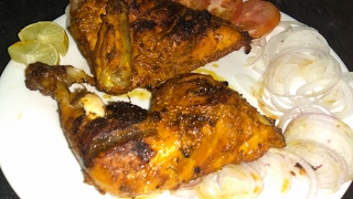 Tandoori chicken Without oven amp tandoor [upl. by Doownel]