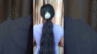 Easy hairdo hairstyle haircare ytshorts longhair easyhairstyle hairtutorial trending youtube [upl. by Atsirhcal]