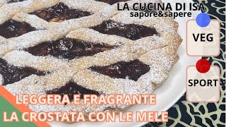 CROSTATA LIEVITATA MELE E AMARENA [upl. by Leeda]