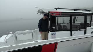 2022 JEANNEAU NC695 SPORT OVERVIEW WITH JEREMY EVERETT OF HAMLINS MARINE IN BELFAST MAINE [upl. by Petey]