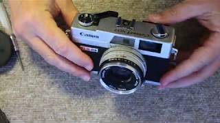 How to Repair a Canonet QL17 Rangefinder Camera [upl. by Dnomso]