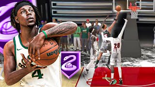 JRUE HOLIDAY BUILD IS A SLITHERY FINISHER IN THE REC  NBA 2K24 [upl. by Adon]