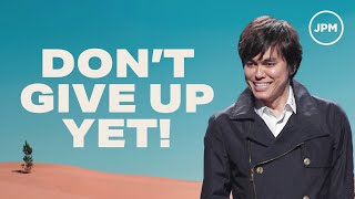 The Lord Is Still Working In Your Life  Joseph Prince Ministries [upl. by Ak]