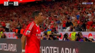 Angel Di Maria Goal Benfica vs Santa Clara 41 All Goals and Extended Highlights [upl. by Nawd]