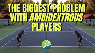 The BIGGEST Problem with Ambidextrous Tennis Players [upl. by Clement59]